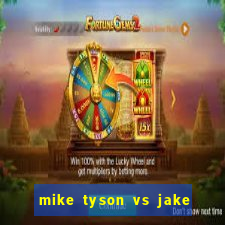 mike tyson vs jake paul assistir online